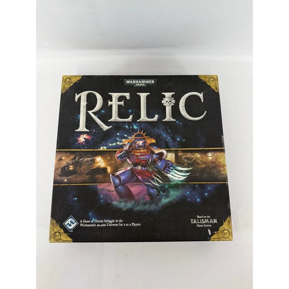 Fantasy Flight Games Relic: Warhammer 40,000 Adventure Board Game for 2-4 Player